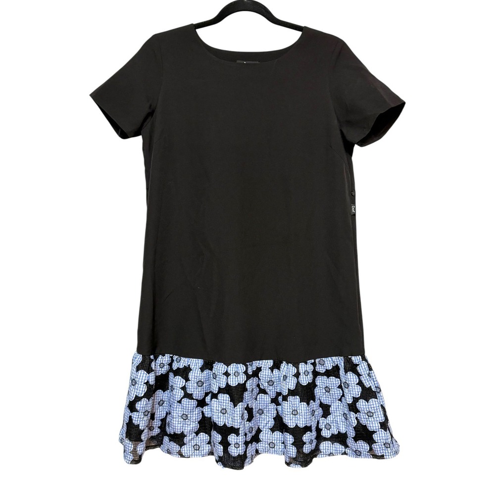 Bun Maternity Cottagecore‎ Floral Hem Dress Women Size M Clean Girl Retro Mod